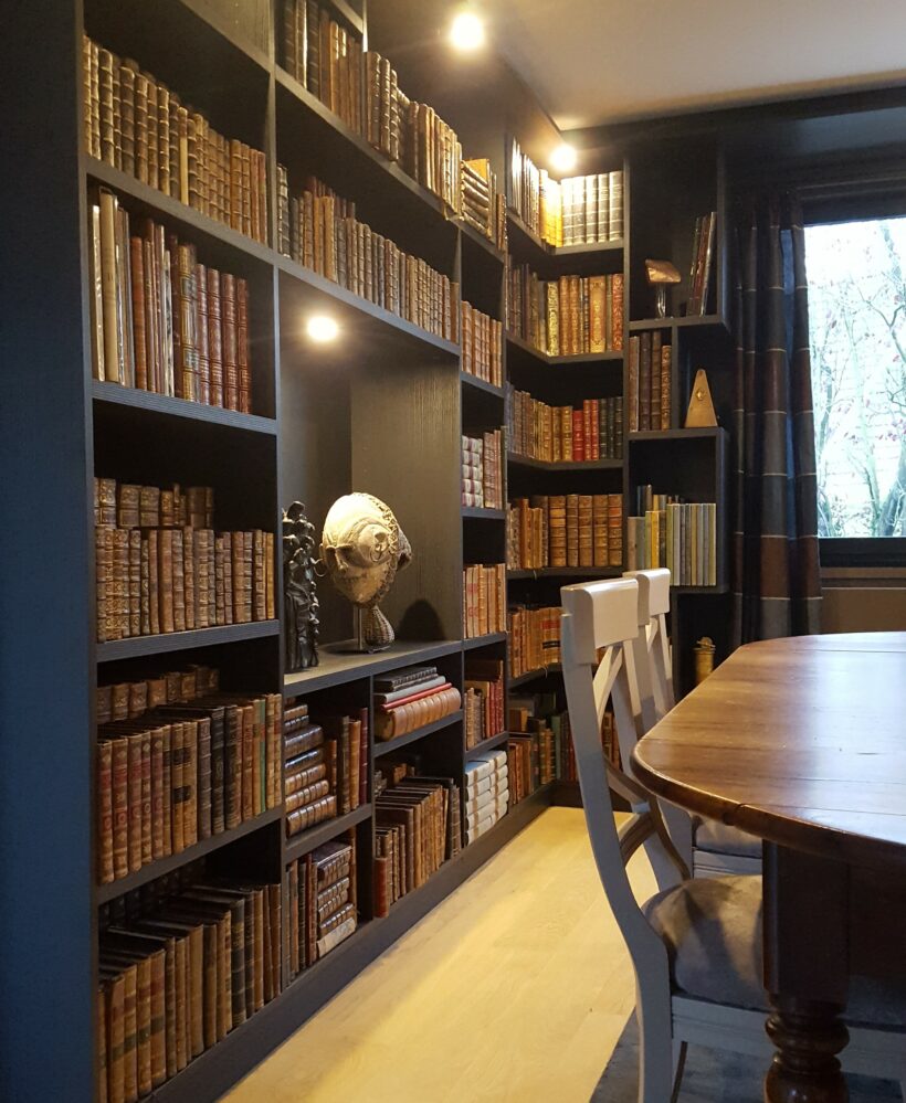 bibliothèque sur mesure à Marcq en Baroeul