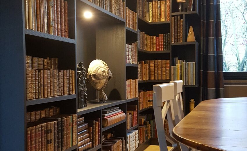 bibliothèque sur mesure à Marcq en Baroeul