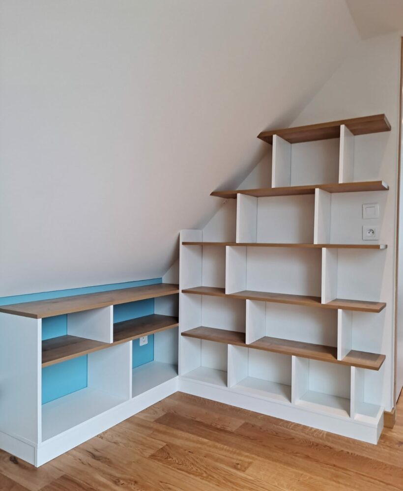 Bibliothèque sous pente Lomme