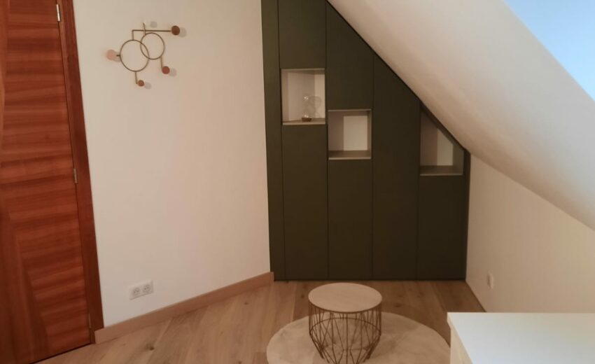 Bibliothèque Sous pente Gruson