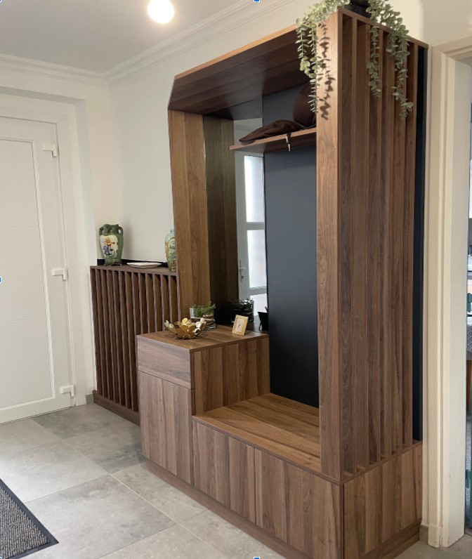 Meuble d'entrée après Quesnoy sur Deule